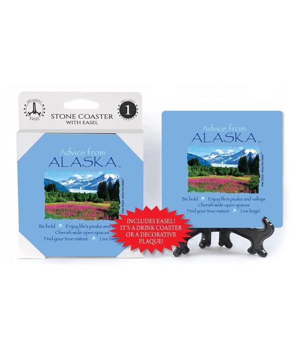 Advice from Alaska  coaster 1-pack