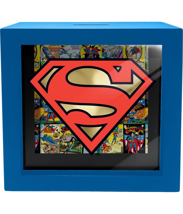 SUPERMAN SHADOW BOX BANK