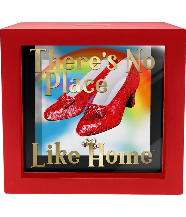 RUBY SLIPPERS SHADOW BOX BANK