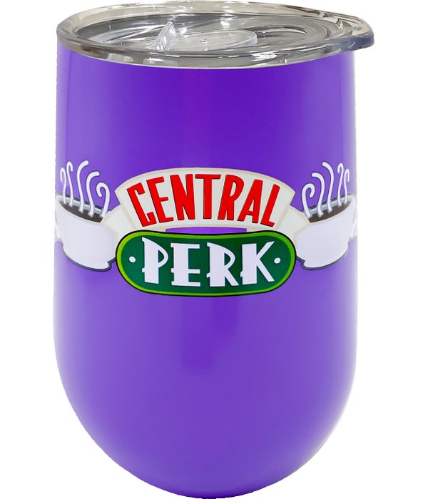 CENTRAL PERK  Wine Tumbler with Lid