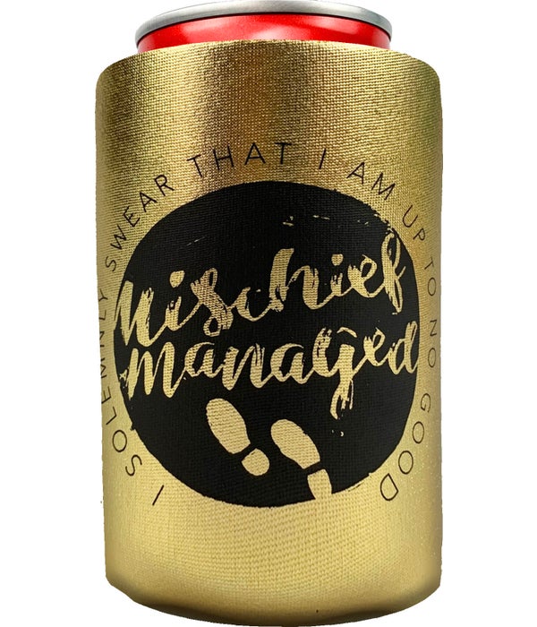 MISCHIEF MANAGED CAN COOLER