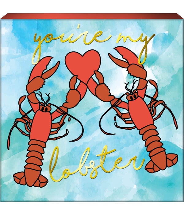 FRIENDS LOBSTER BOX SIGN