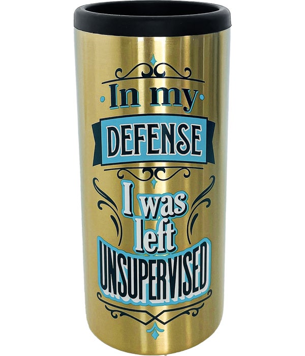 UNSUPERVISED STAINLESS STEEL SLIM CAN COOLER
