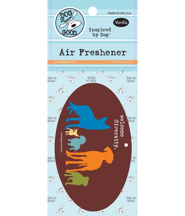 Welcome Diversity Air Freshener