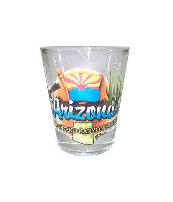 Arizona elements shotglass