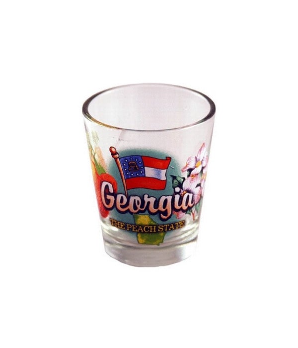 Georgia elements shotglass