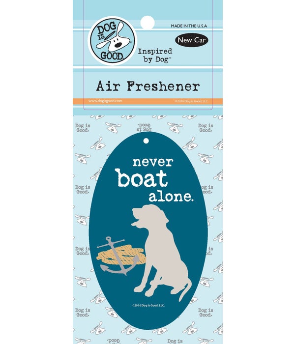 Never Boat Alone Air Freshener
