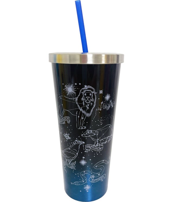 CONSTELLATIONS Stainless Cup with Straw
