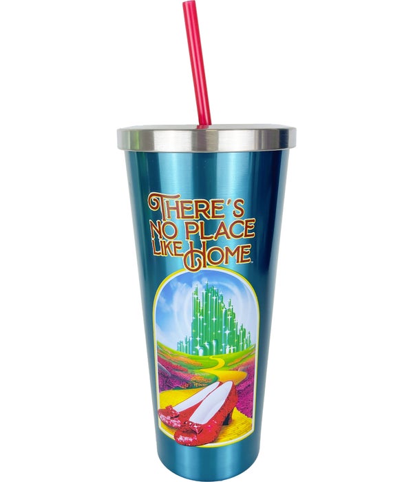 RUBY SLPPERSStainless Cup with Straw