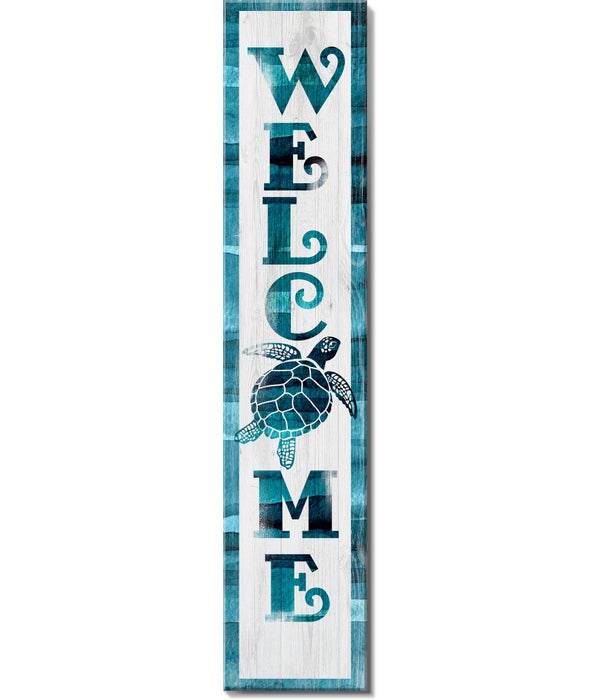 WELCOME SEA TURTLE PORCH SIGN