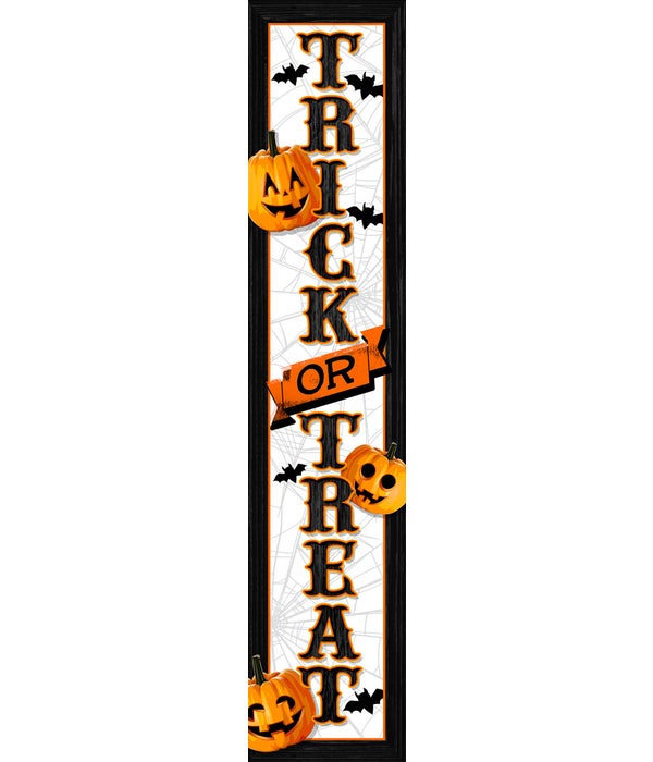 TRICK OR TREAT PORCH SIGN