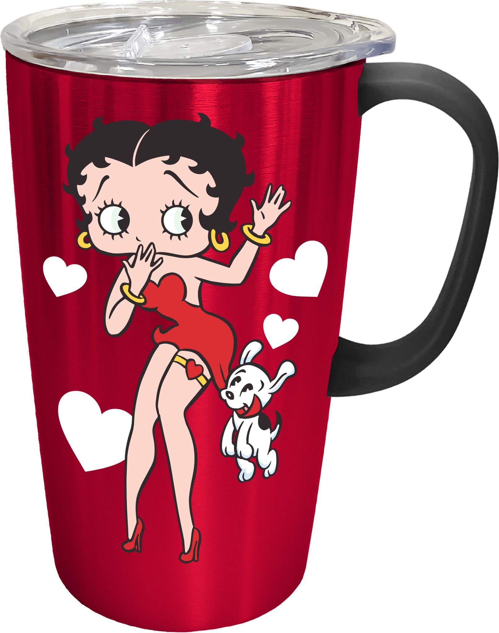 Spoontiques Betty Boop Foil Cup w/Straw