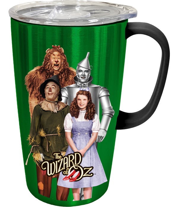 WIZARD OZ STAINLESS Travel Mug with Handle