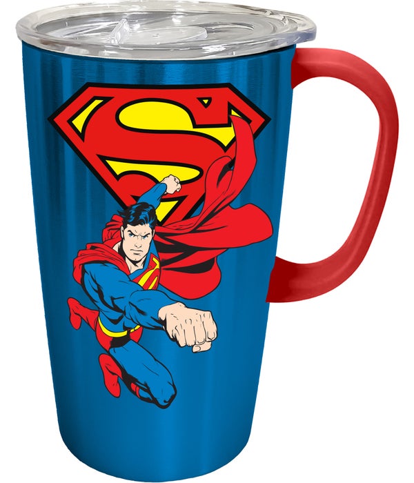 SUPERMAN STAINLESS Travel Mug with Handle