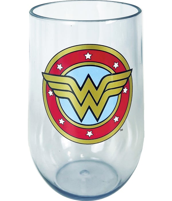 WONDER WOMAN ACRYLIC WINE CUP