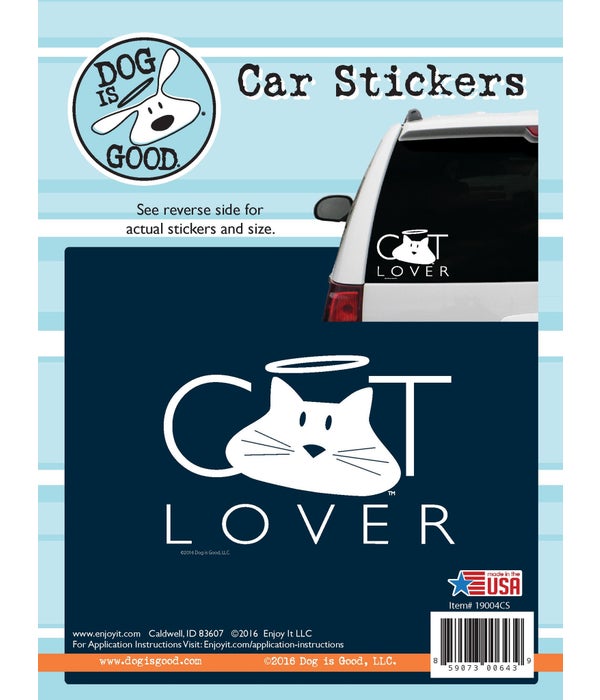 Cat Lover Car Sticker