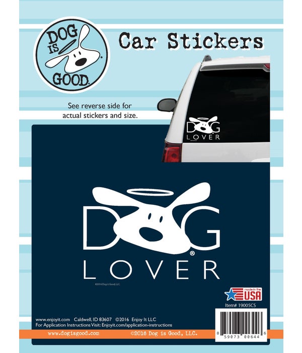 Dog Lover Car Sticker