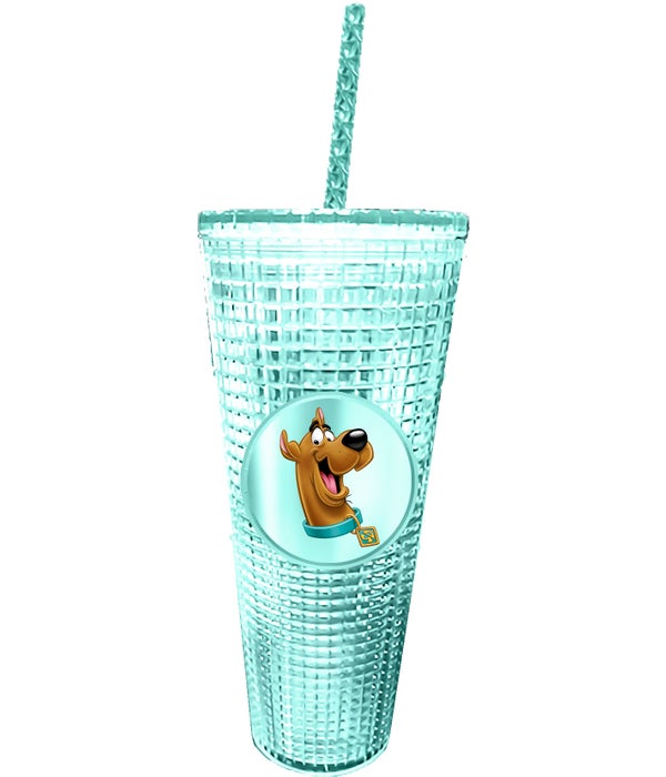 SCOOBY DOO Diamond Cup with Straw