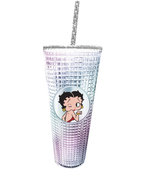 BETTY BOOP Diamond Cup with Straw