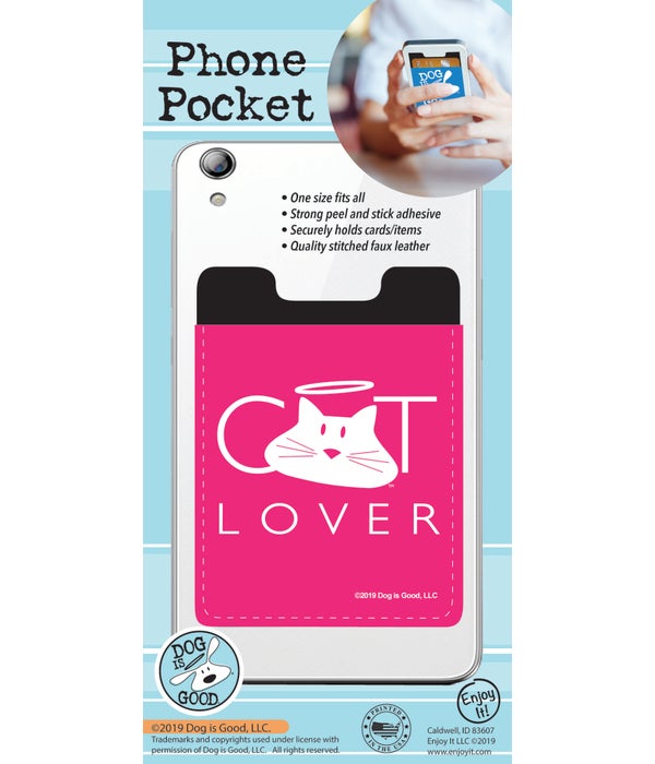 Cat Lover Phone Pocket