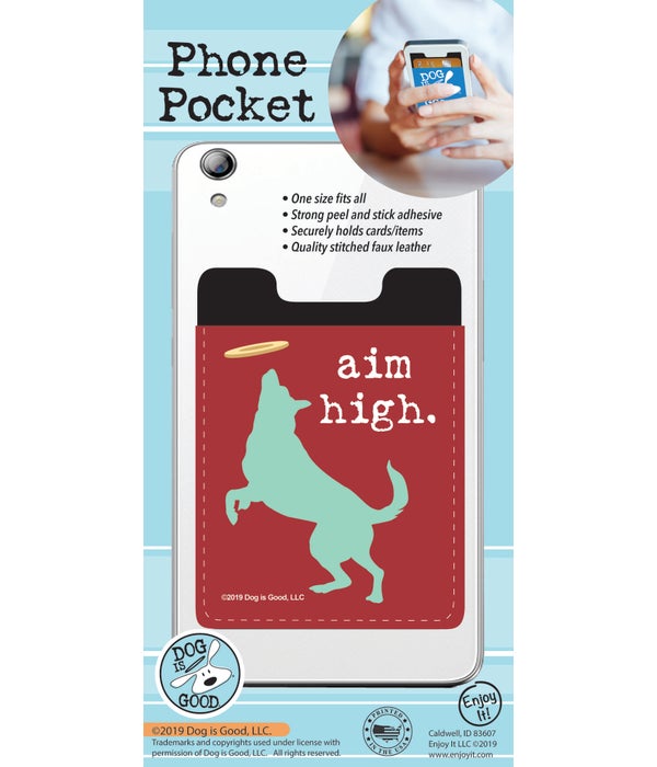 Aim High Phone Pocket