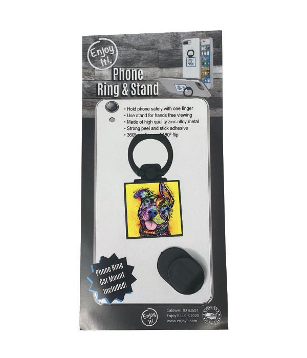 Pit Bull 1 Phone Ring & Stand
