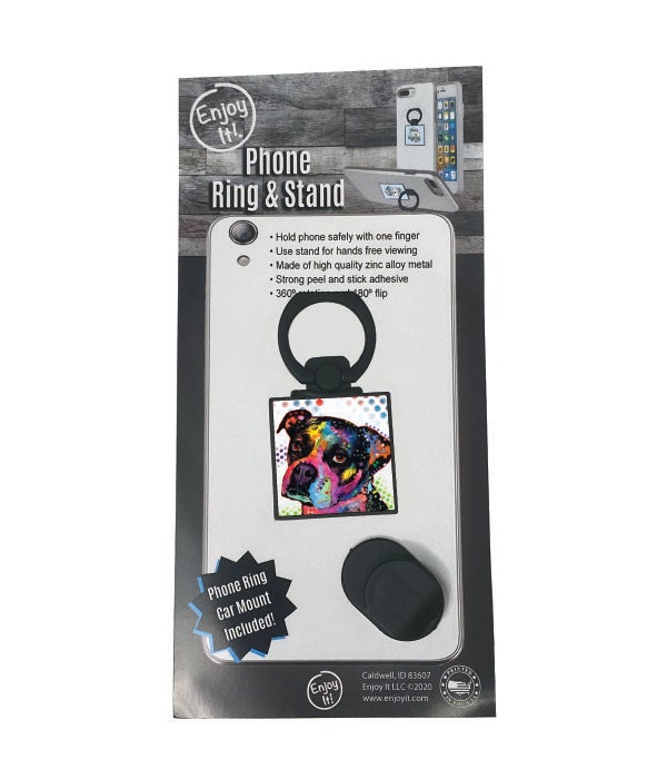 Boxer Phone Ring & Stand