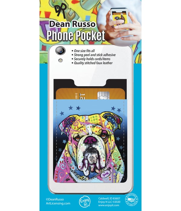 Bulldog Phone Pocket