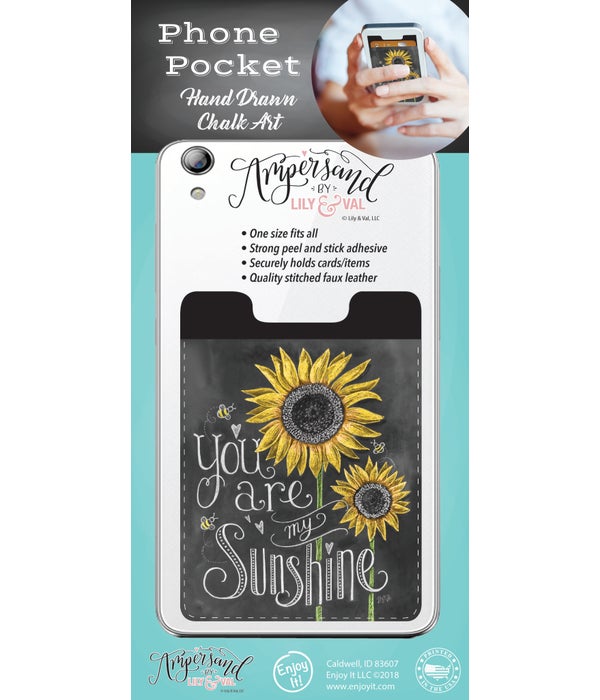 My Sunshine Phone Pocket