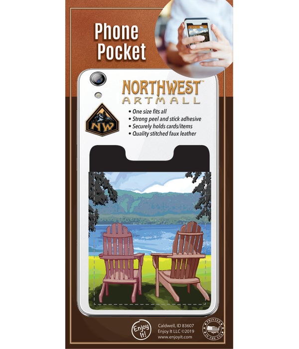 Lake Chairs Phone Pocket