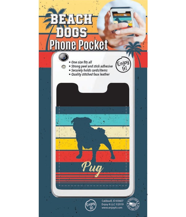 Pug Phone Pocket