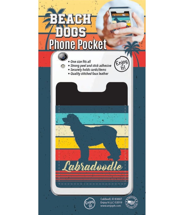 Labradoodle Phone Pocket