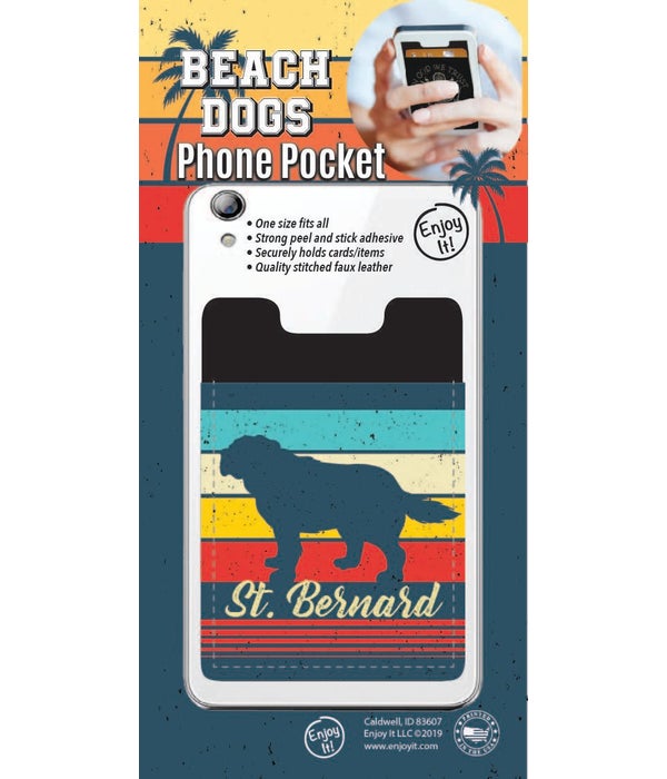 St. Bernard Phone Pocket