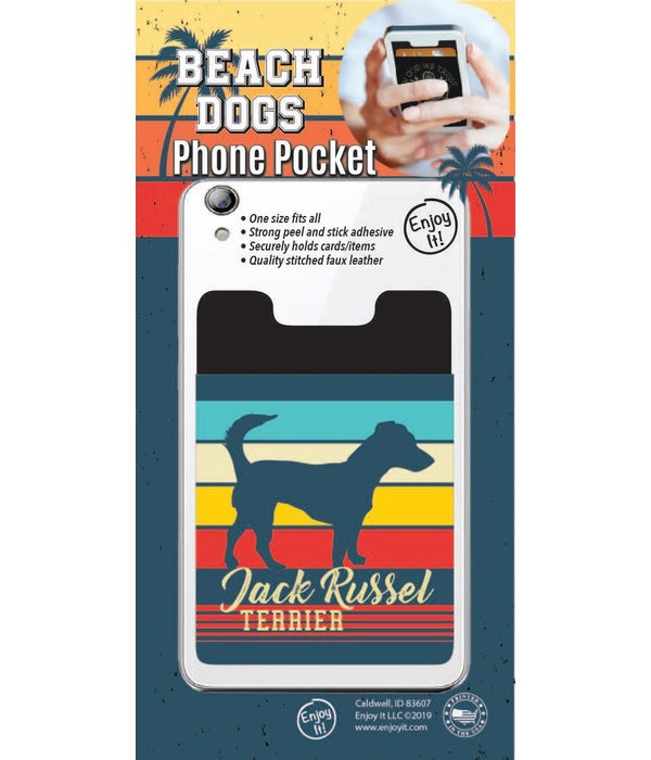 Jack Russell Phone Pocket