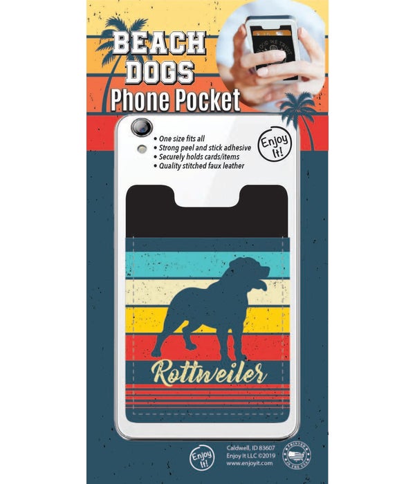 Rottweiler Phone Pocket
