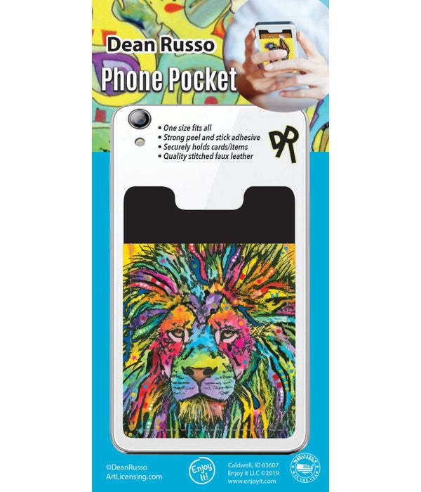Lion Phone Pocket