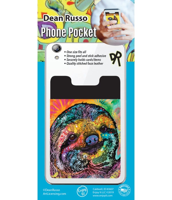 Sloth Phone Pocket