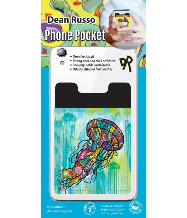 Jellyfish Phone Pocket
