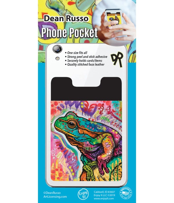 Frog Phone Pocket