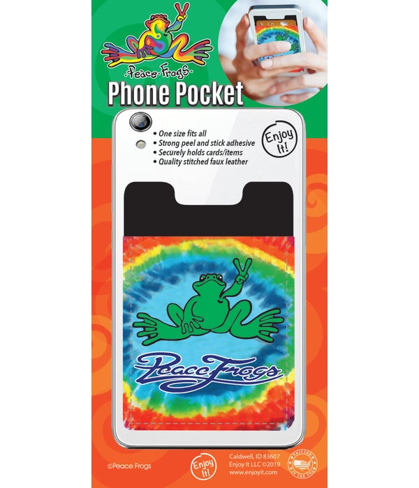 Tie Dye Phone Pocket