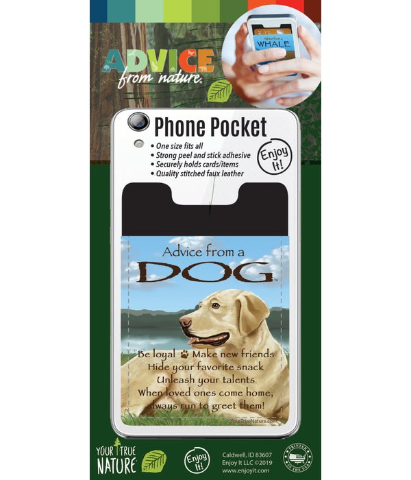 Dog Phone Pocket