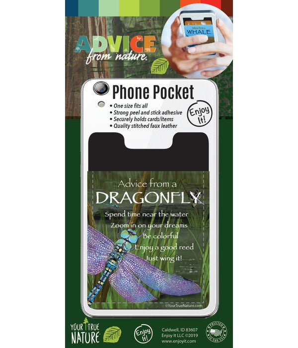 Dragonfly Phone Pocket