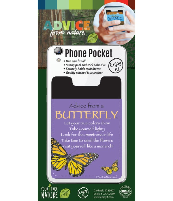 Butterfly Phone Pocket
