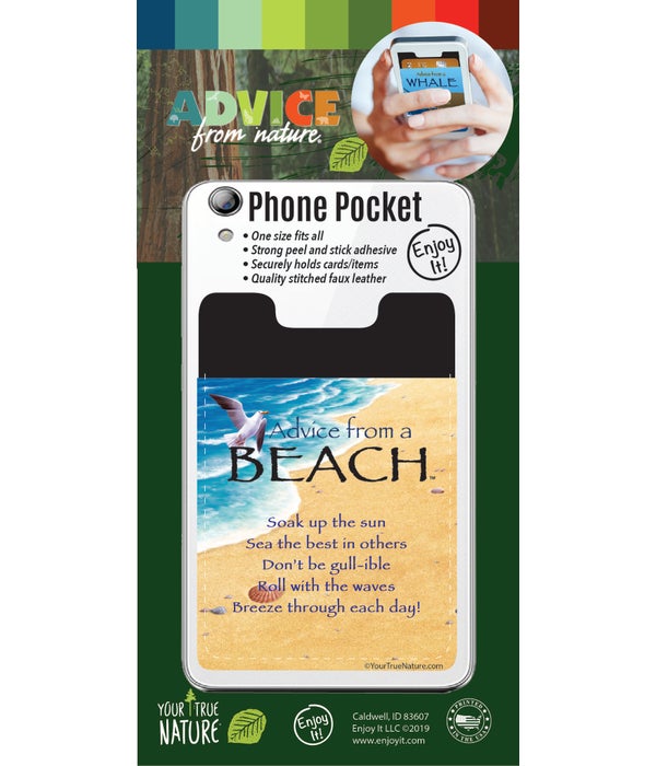 Beach Phone Pocket
