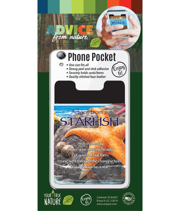 Starfish Phone Pocket