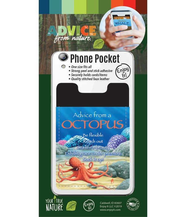 Octopus Phone Pocket