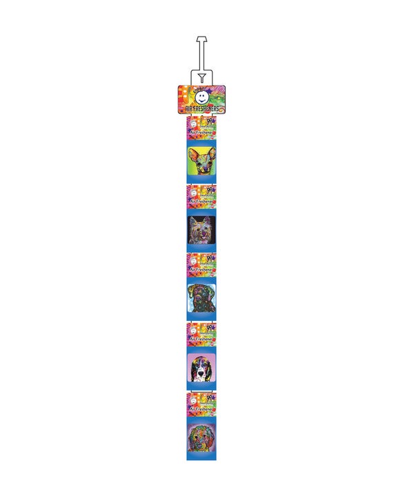 Dean Russo - Pet Collection 2 - Air Freshener Clip Strip Display