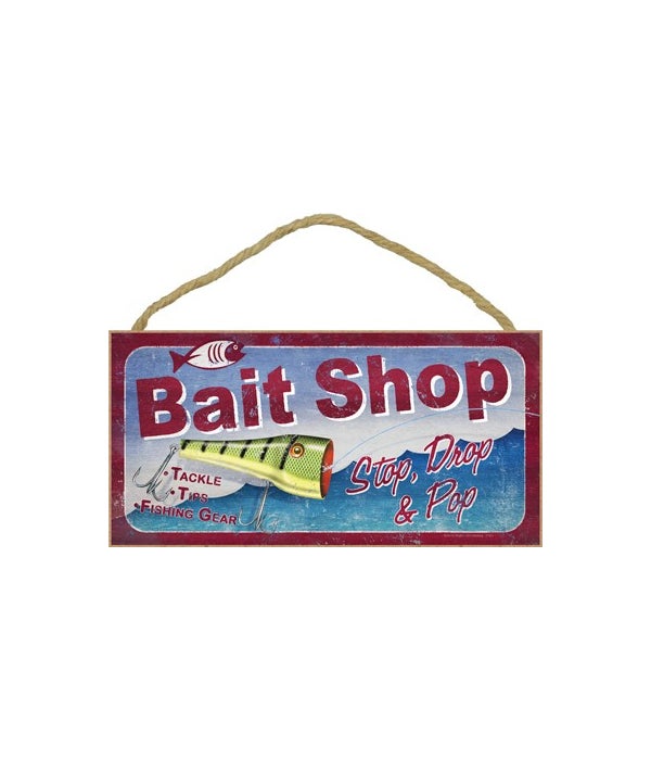 Bait Shop. Stop, Drop & Pop 5x10