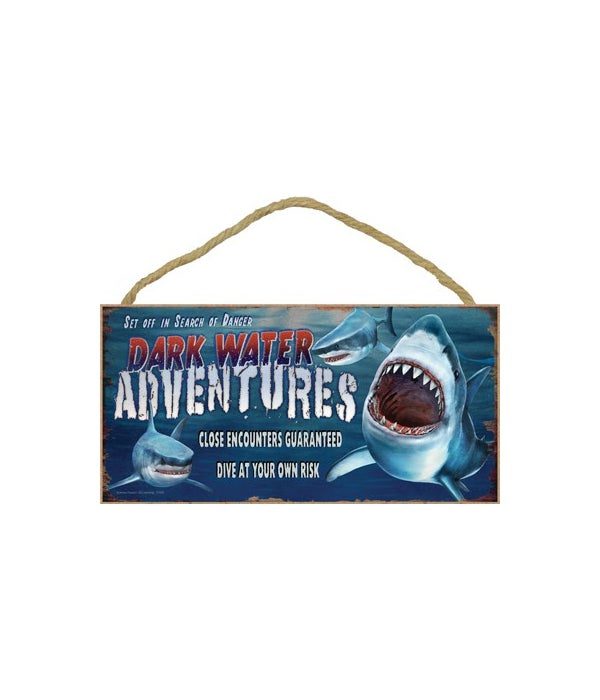 Dark Water Adventures (sharks) 5x10