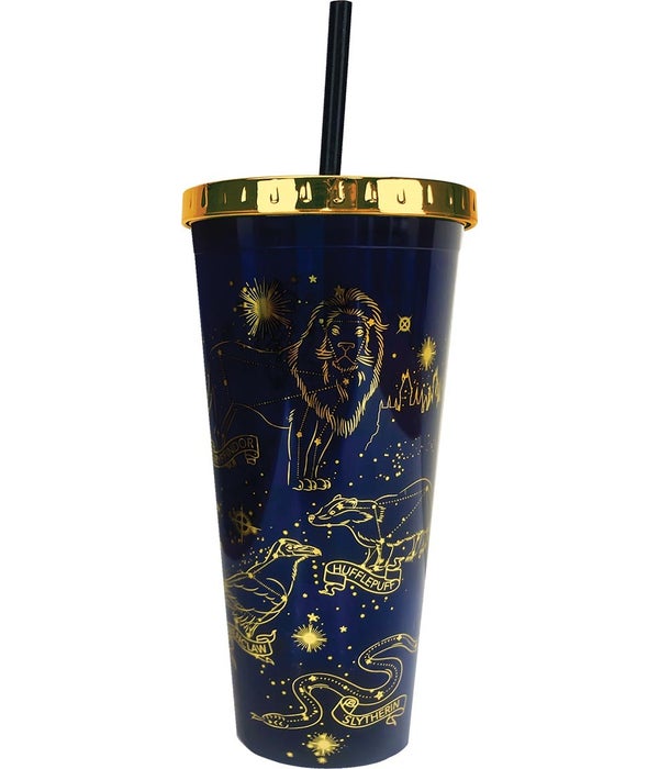 CONSTELLATIONS  Foil Cup with Straw